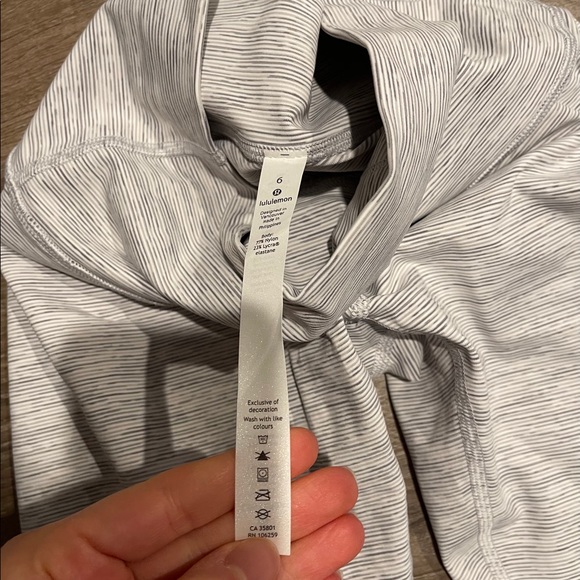 Lululemon Wunder Under 28” 6 Space Dye NWOT - Picture 2 of 4